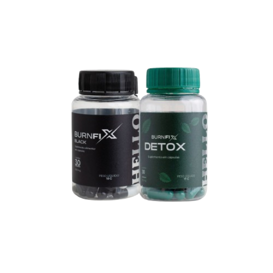 Combo Duo Burnfix Black + Detox
