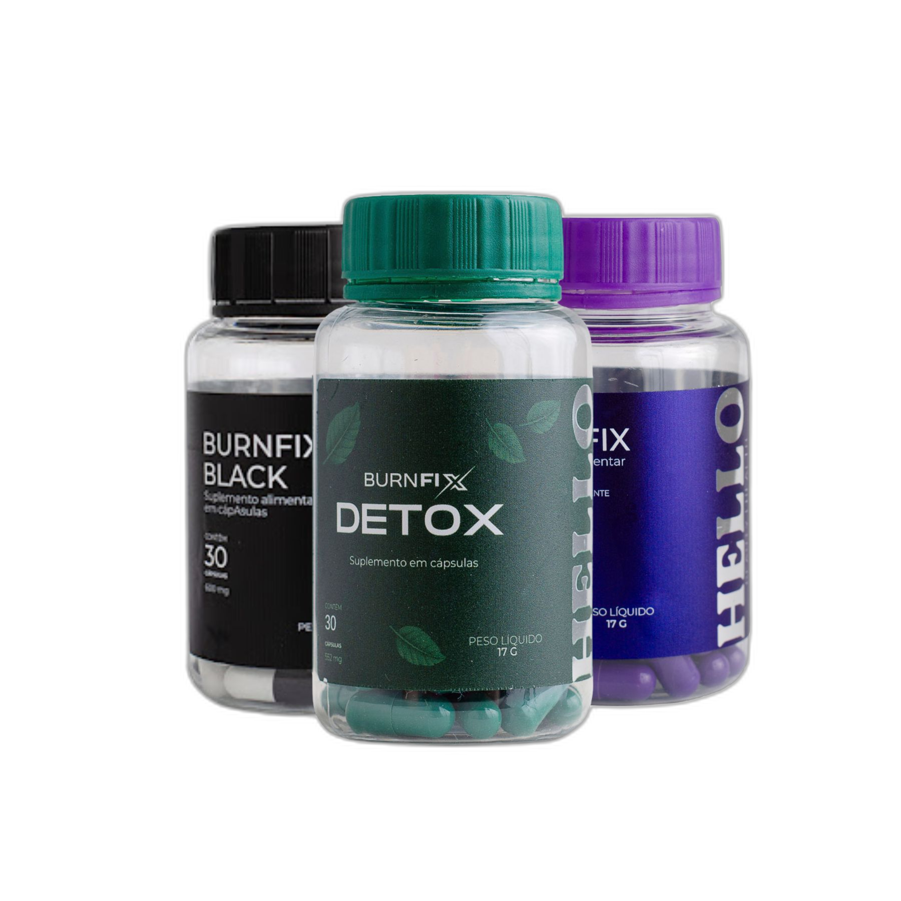 BurnFix — 3 produtos